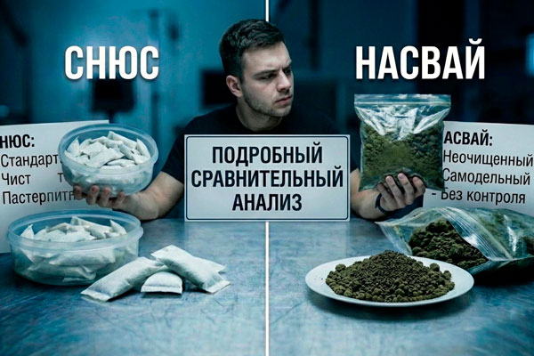 Чем отличается снюс от насвая: подробный сравнительный анализ
