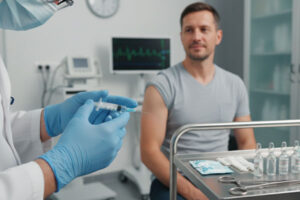 Процедура введения препарата при медикаментозном кодировании от алкоголизма.